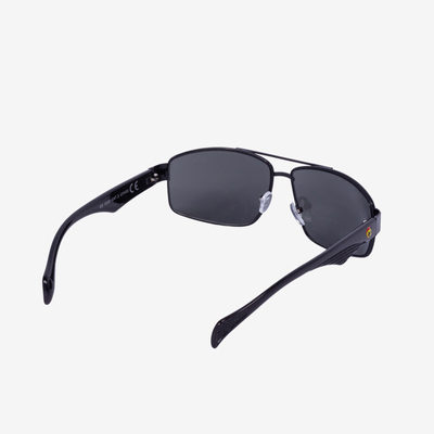 Schwarze quadratische Damensonnenbrille - Accessoires