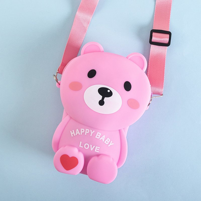 Rosa Teddybär-Handtasche - Handtaschen