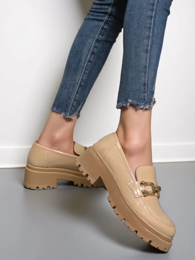 Royalfashion Damen-Echtenleder Slipper Arieda