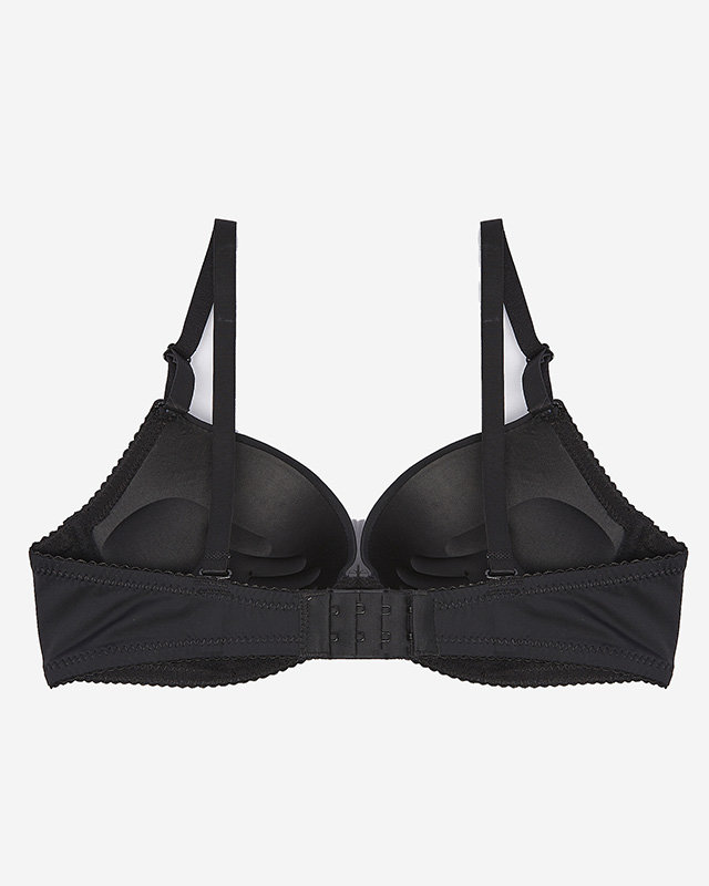 Glatter Push-up-BH für Damen in Schwarz - Unterwäsche