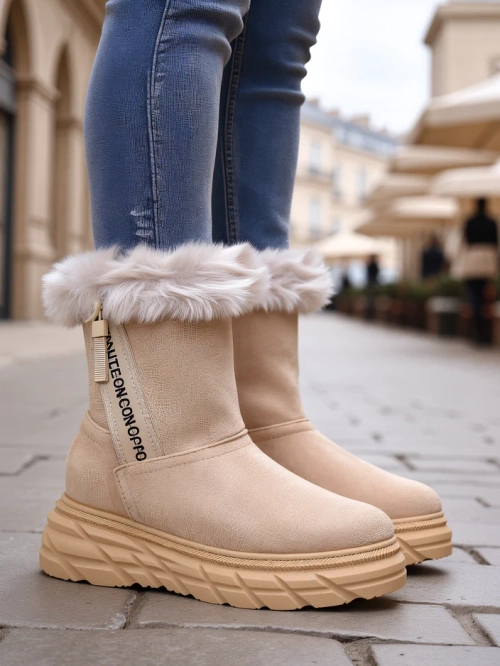 Royalfashion Жіночі зимові черевики Zebio