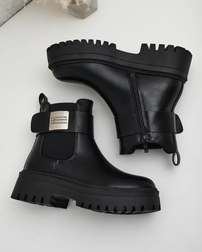 Royalfashion Women's eko leather Dobi boots