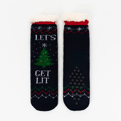Damensocken mit Weihnachtsmuster - Unterwäsche