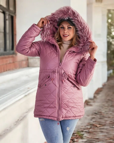 Royalfashion Steppjacke für Damen in rosa