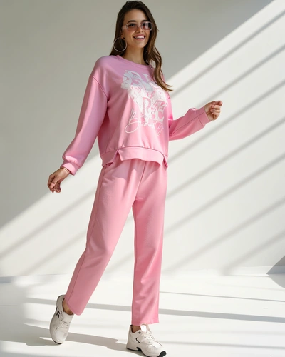 Royalfashion Damen Viskose-Set mit Druck