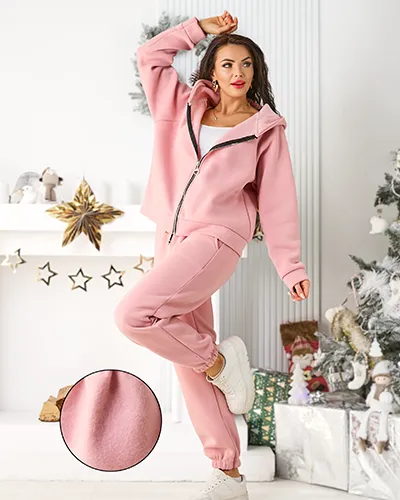 Royalfashion Damen Baumwoll-Sweatshirt-Set