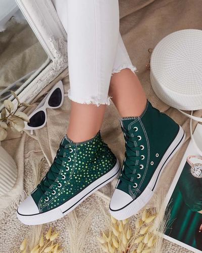 Royalfashion Жіночі кеди з паєтками Shis