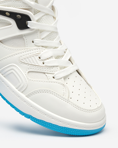 Weißer interessanter High-Top-Sportschuh für Damen Gisore - Schuhe