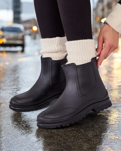 Royalfashion Damen Dasii matte Gummistiefel