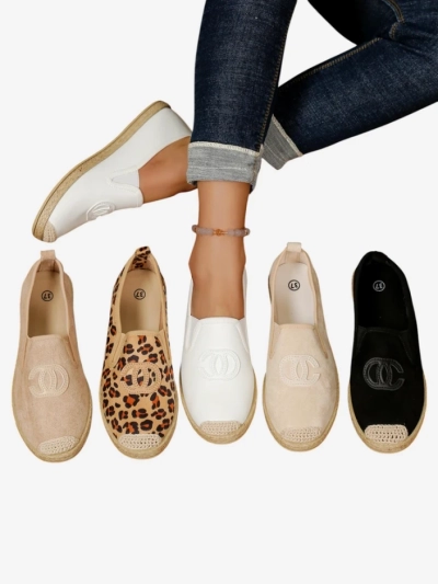 Royalfashion Damen Eco-Suede Espadrilles Aroll