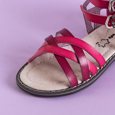 Martinis' fuchsia Kindersandalen - Schuhe