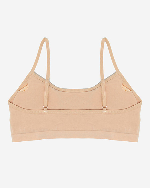 Дитячий спортивний бюстгальтер бежевого кольору - Білизна