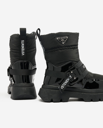 Royalfashion Damen Schneestiefel in schwarz Fiellar