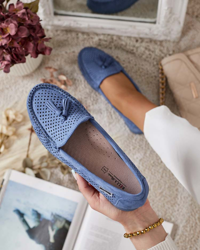 Royalfashion Damen durchbrochene Mokassins Molaffa