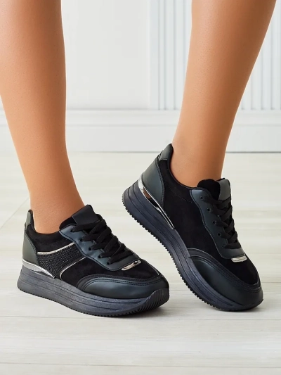 Royalfashion Damen Plattform Sneaker Venusoe