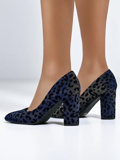 Royalfashion Damen Pumps mit Leopardenmuster Leoart