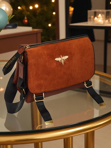 Kleine Damenhandtasche aus Öko-Leder Tessaria