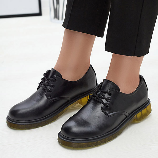 Schwarze Damen-Halbschuhe Heloso- Footwear
