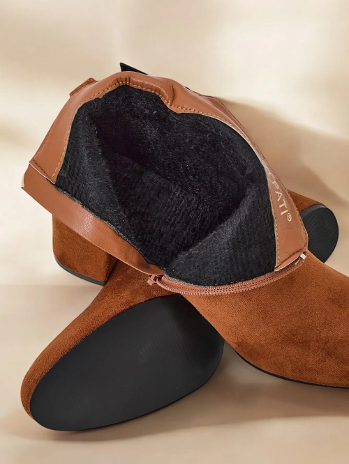 Жіночі платформенні чоботи до щиколотки Royalfashion Eloron