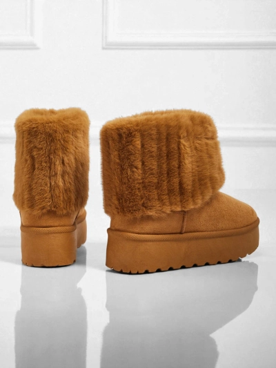 Damen Schneestiefel mit Fell Irelle