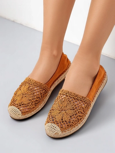 Royalfashion Damen Perforierte Espadrilles Verela