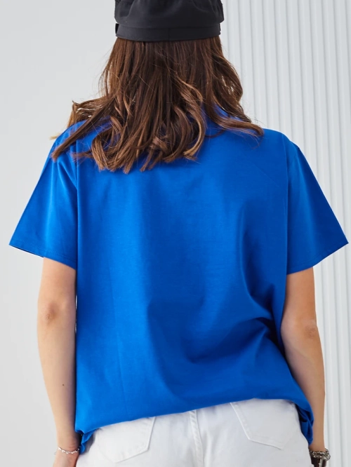 Royalfashion Жіночий бавовняний футболка Більше і більше