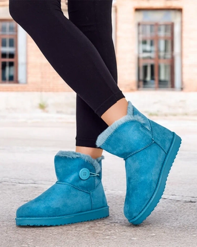 Royalfashion Damen Kurzstiefel a'la Schneestiefel Malla