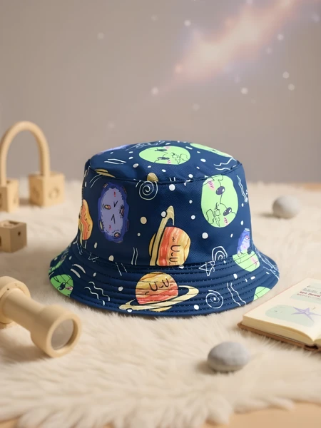 Royalfashion Kinder-Bucket Hat Farbiger Bucket