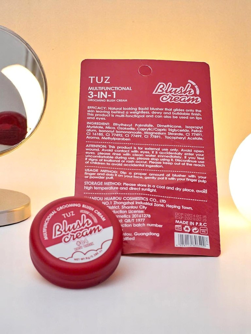 Кремові рум'яна у баночці Rosy Cheek