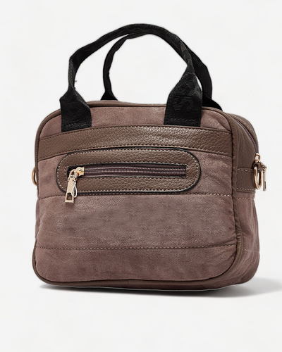 Жіноча маленька сумочка Royalfashion темно-коричневого кольору