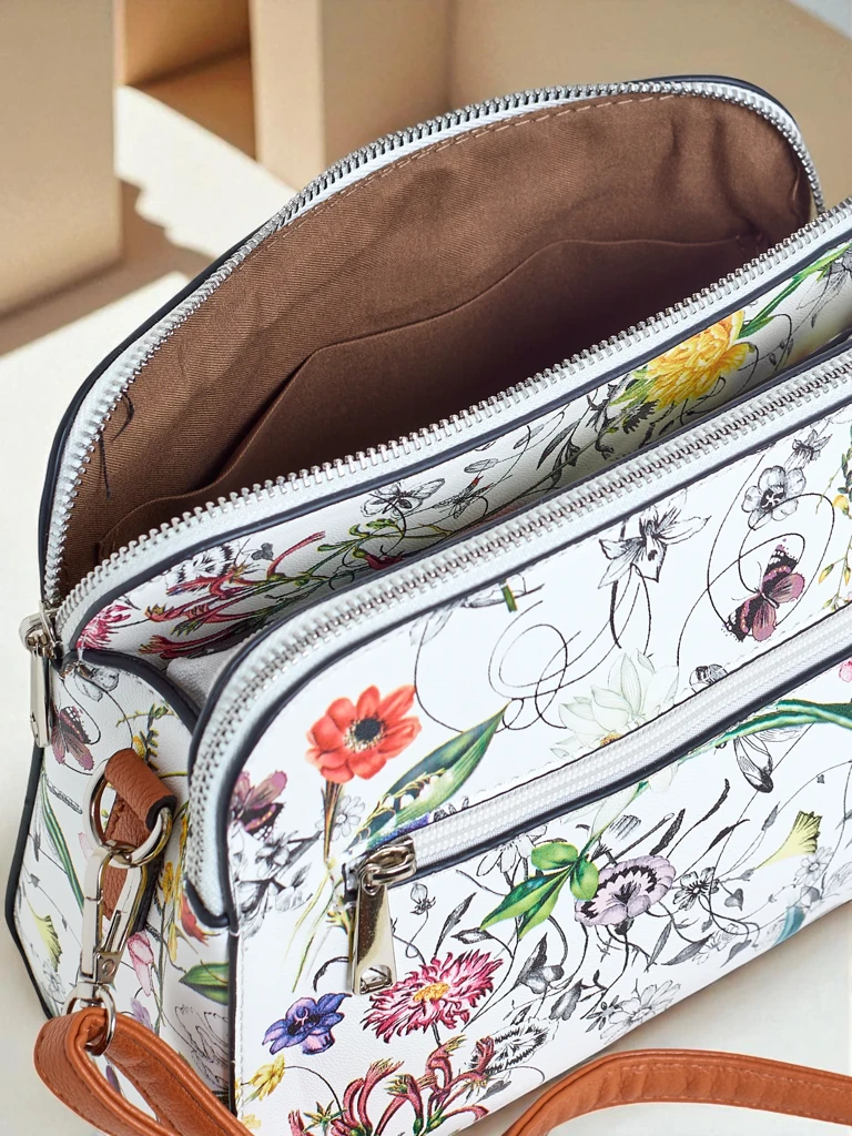 Royalfashion Kleine Damenhandtasche aus Ökoleder Florentia
