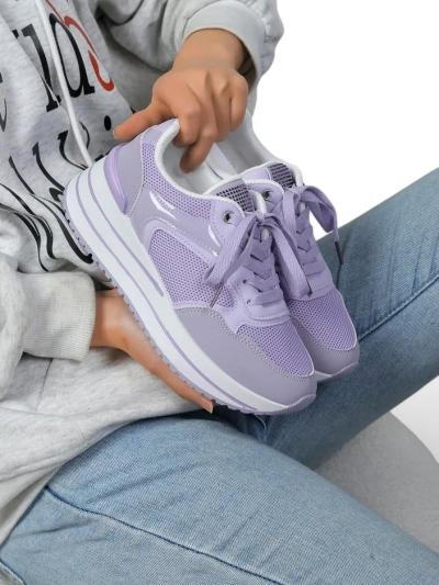 Royalfashion Damen Sport Platform Sneakers Revided