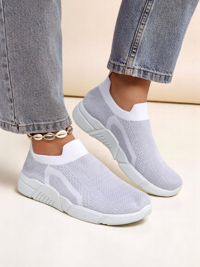 Royalfashion Damen Slip-On-Stoff-Sportschuhe Vena