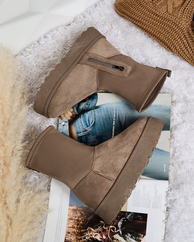 Royalfashion Stiefel a'la Schneestiefel für Frauen Penelgia