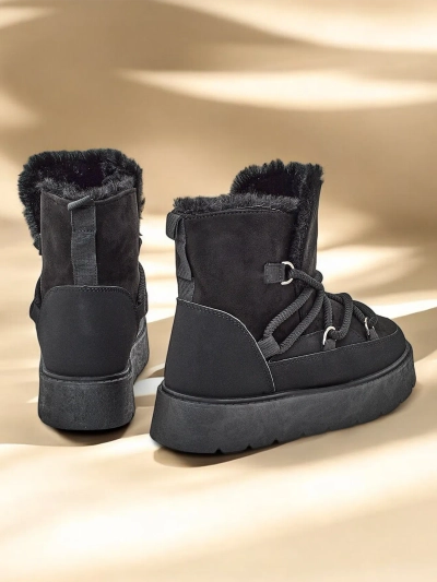 Royalfashion Damen Schnürstiefel Liloz