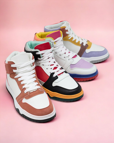 Royalfashion Öko-Leder Damen Sportschuhe Tirisne