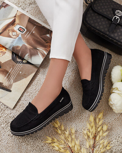 Royalfashion Openwork Damen Mokassins Leteller