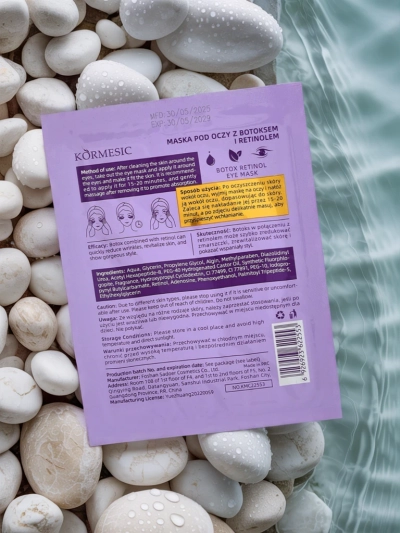 Kormesic Laurus Retinol Augenmaske mit Acetyl Hexapeptide-8