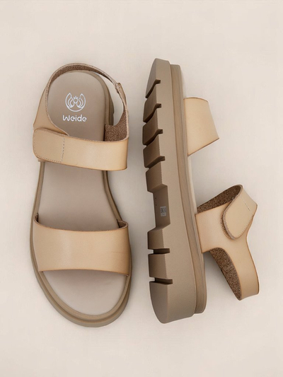 Royalfashion Damensandalen mit dicker Sohle Otvanna