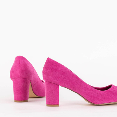 Fuchsia Pumps auf der Post Valrica - Footwear