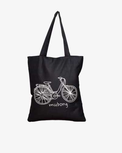 Royalfashion Materialtasche mit weißem Druck