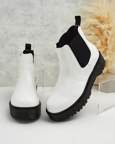 Royalfashion Damen eko Leder Movitas Stiefel