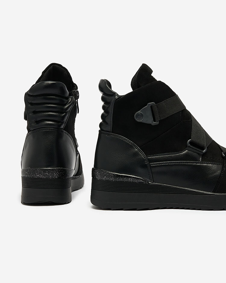 Royalfashion Schwarz Damen-Sportstiefel Sattari