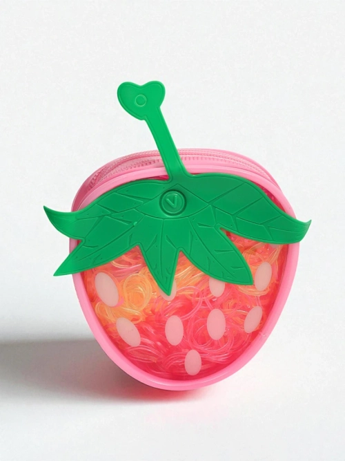 Royalfashion Різнокольорові силіконові гумки Полуниця