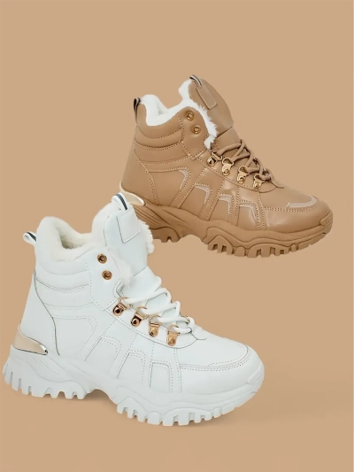 Royalfashion Damen-Sneaker mit flauschigem Futter Megigna