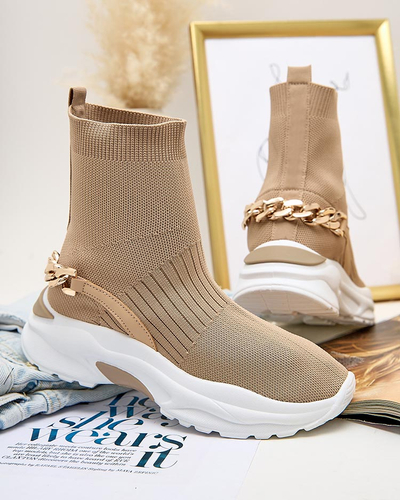 Royalfashion Damen Sportliche High Sneakers Wimerre