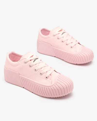 OUTLET Royalfashion Rosa Brigera Plateau-Sportschuhe