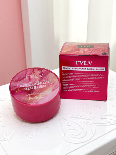 Rouge mit Schwamm, Farbe Orchid