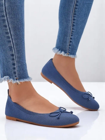 Royalfashion Damen Stoff Ballerinas Magger