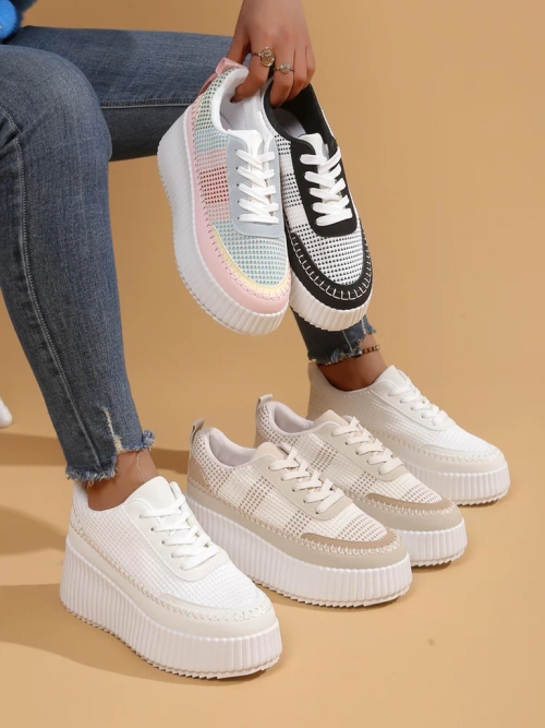 Royalfashion Жіночі платформені кросівки Siserra